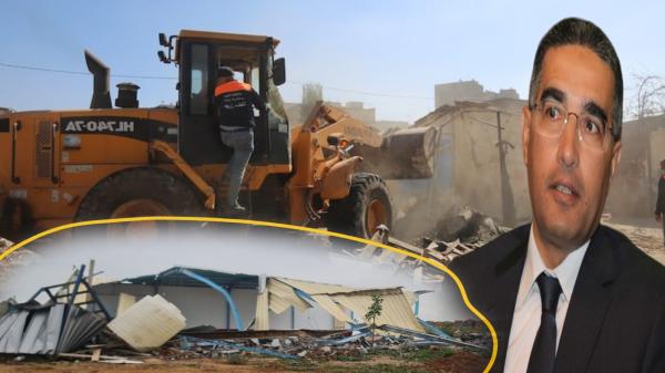 بعد دور الصفيح..الوالي "اليعقوبي" يشن حملة تطهير جديدة استهدفت عشرات المخازن والمستودعات والورشات العشوائية(صور)